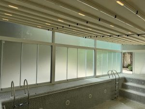 پنجره ریلی اسلایدینگ سقف جمع شونده آرادیس